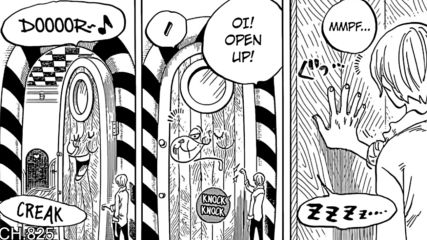 One Piece Manga - 825 The We Times Comic Strip