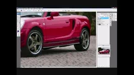Photoshop Virtual Tuning Toyota Mr2