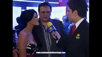 Maite Perroni nominada y agradecida