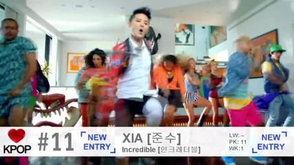K-pop Top 20 [july 2013 - Week 5]