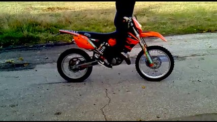 Ktm burnout..