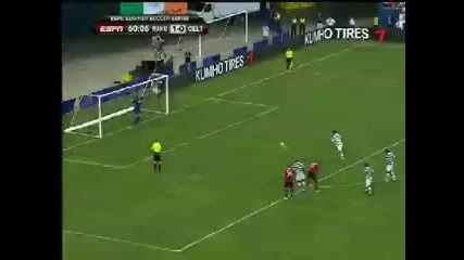 Manchester United V Celtic 3 - 1 Highlights & Goals 17.07.10 