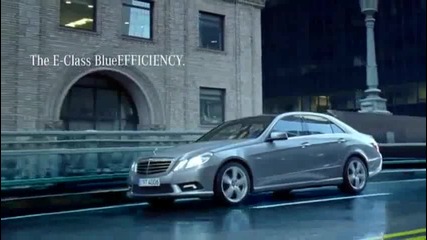 Реклама на Mercedes Benz *blue Efficiency* 
