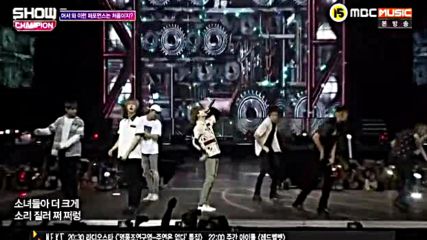 219.0914-12 Bts - Fire & Dope, [mbc Music] Show Champion in Manila E201 (140916)