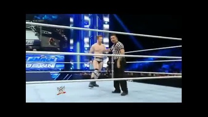 Wwe Friday Night Smackdown 01.02.2013 Sheamus vs Damien Sandow ( The Shield attacks Sheamus )