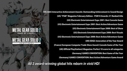 Metal Gear Solid H D Collection - Launch Trailer