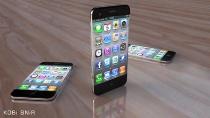 Iphone 5 - Прототип с прозрачен дисплей