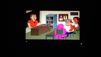 Barney takes steroids