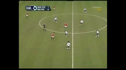 Perfect football skills...