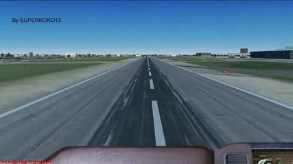 747 landing at Heathrow