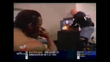 Stone Cold Steve Austin Mocks Booker T. Very Funny (hq) 