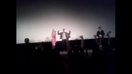 Скот Адкинс на премиерата на филма Универсален Войник: Ден на Разплататa (2012) в Санкт Петерсбург