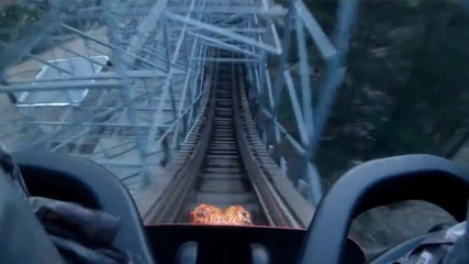 Hades 360 Looping Wooden Roller Coaster