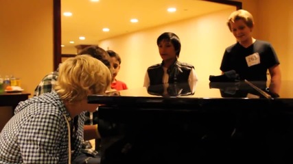 Ross Lynch, Rocky Lynch on the Piano