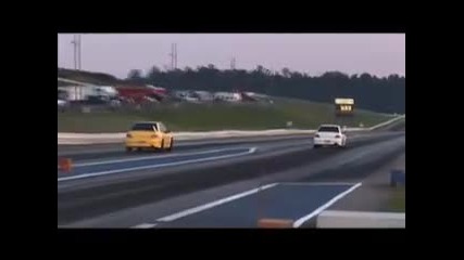 2 Evo Viiis Drag Racing - 14 mile 