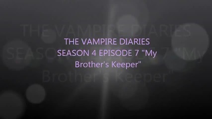 The Vampire Diaries Season 4 Episode 7: "my Brother's Keeper" Spoiler Photos .