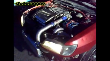 Peugeot 306 V6 Procharger - звук