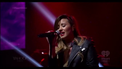Demi Lovato - Give Me Love - Ed Sheeran Cover - Деми Ловато - I Heart Radio Live