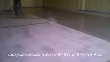 Fort Collins Epoxy 3-car Garage Floor in Collins Colorado