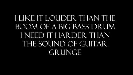 Halestorm - I Like It Heavy Lyrics