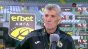 Мнението на Ратко Достанич след победата на Славия срещу Берое