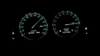 Mercedes Sl600 - Ускорение 100 - 250 км