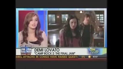 Demi Lovato On Fox And Friends 8-18-2010