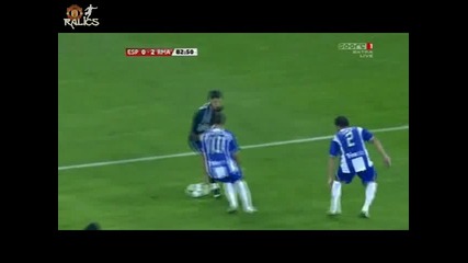 Кристиано Роналдо срещу Еспаньол/0 - 3, гол на роналдо
