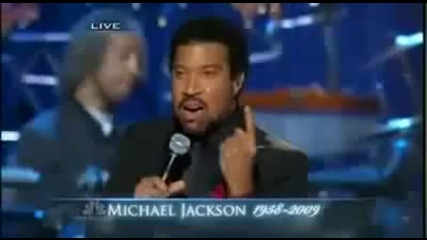 Michael Jackson Funeral Memorial part 3 Queen Latifah Lionel Richie Say Goodbye 