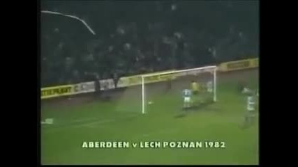 1982/1983 Aberdeen - Lech Poznan 2-0
