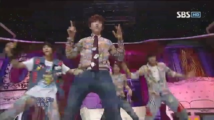 B1a4 - Baby good night ~ Inkigayo (27.05.2012)