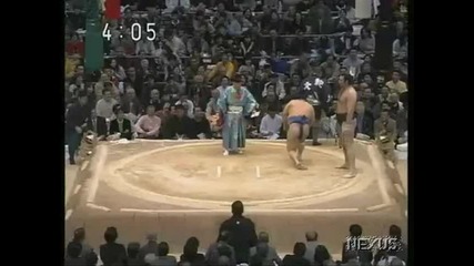 Kotooshu vs. Kakizoe - Kyushu Basyo Day 7 ** 2006 **