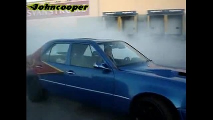Луд Руснак c Mercedes 300e Turbo