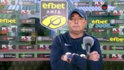 Мнението на Хосу Урибе след загубата на Берое от Славия