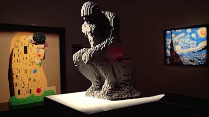 Изложба с повече от 100 LEGO скулптури бе открита в Лондон (ВИДЕО)
