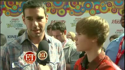 Justin Bieber говори за скандала със хулиганството (24 октомври 2010) 