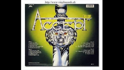 Accept - Another second to be (bg subs)