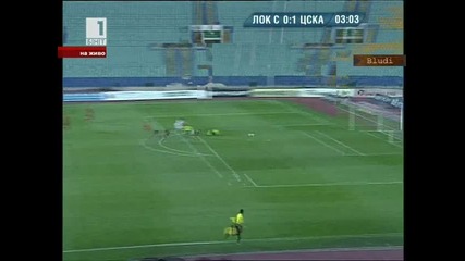 Цска повеждат на Локо Сф в 3 мин. с 1:0