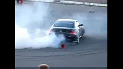 Bmw M6 Doing Donuts