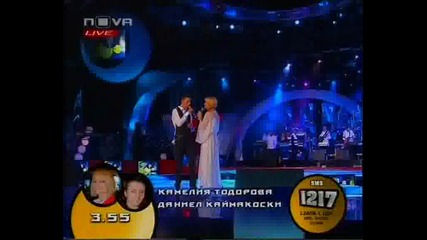 ДУЕТЪТ КАМЕЛИЯ ТОДОРОВА И ДАНИЕЛ НА КОНЦЕРТА