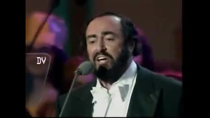 Jon Bon Jovi , Pavarotti - Let it Rain 