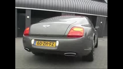 Continental Gt Speed revving & accelerating