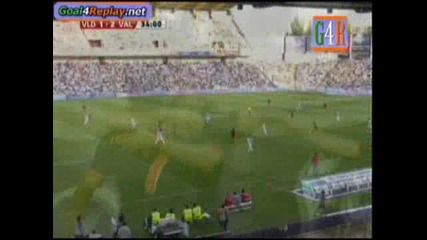 Real Valladolid - Valencia 1 - 2 (2 - 4,  13 9 2009)