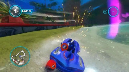 sonic and all star racing transformes:ocean View (нормално)