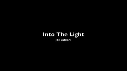 Joe Satriani - Into The Light - Backing Track