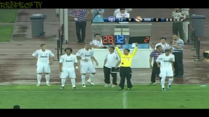 Tianjin Teda - Real Madrid 0:6 (06.08.2011)