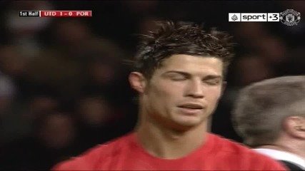 Cr7 2nd Goal free kick vs Portsmouth (h) 07-08 Hd 720p by Omar Mucr7.wmv