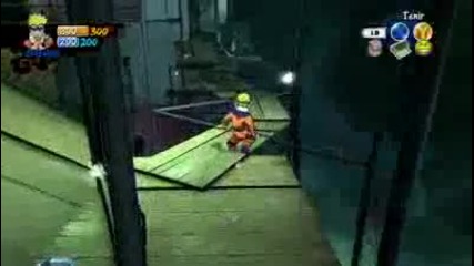 Naruto Rise of a Ninja - Gameplay - Mission 1 - Xbox360 