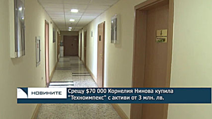 Срещу $70 000 Корнелия Нинова купила "Техноимпекс" с активи от 3 млн. лв.