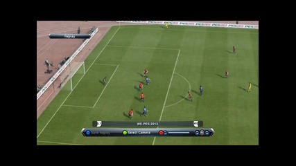 Pes 13: Гол с Rabbona Kick на Nene!!!